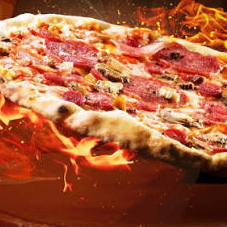 Pizza Fuego y Coca Cola 1.5 L