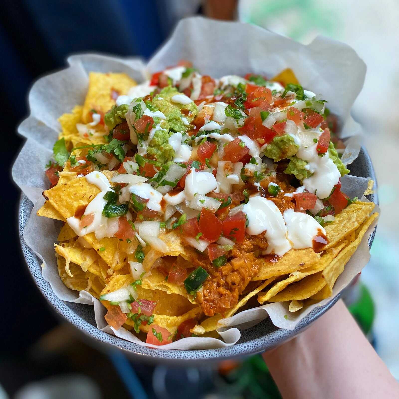 Nachos con Arrachera 500 g