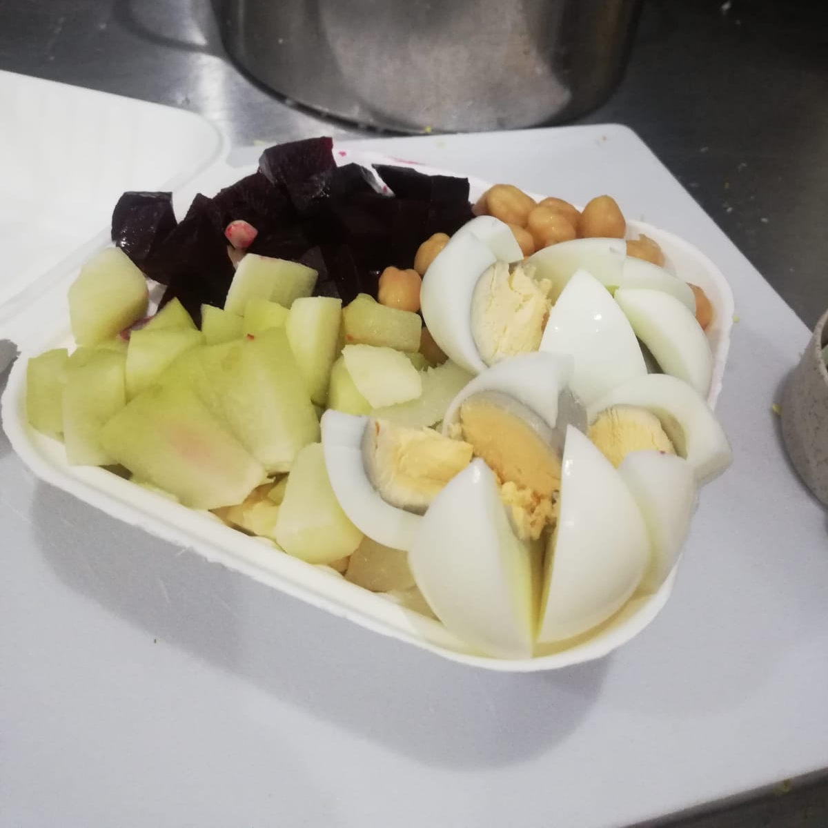 Verdura Cocida en Charola Grande