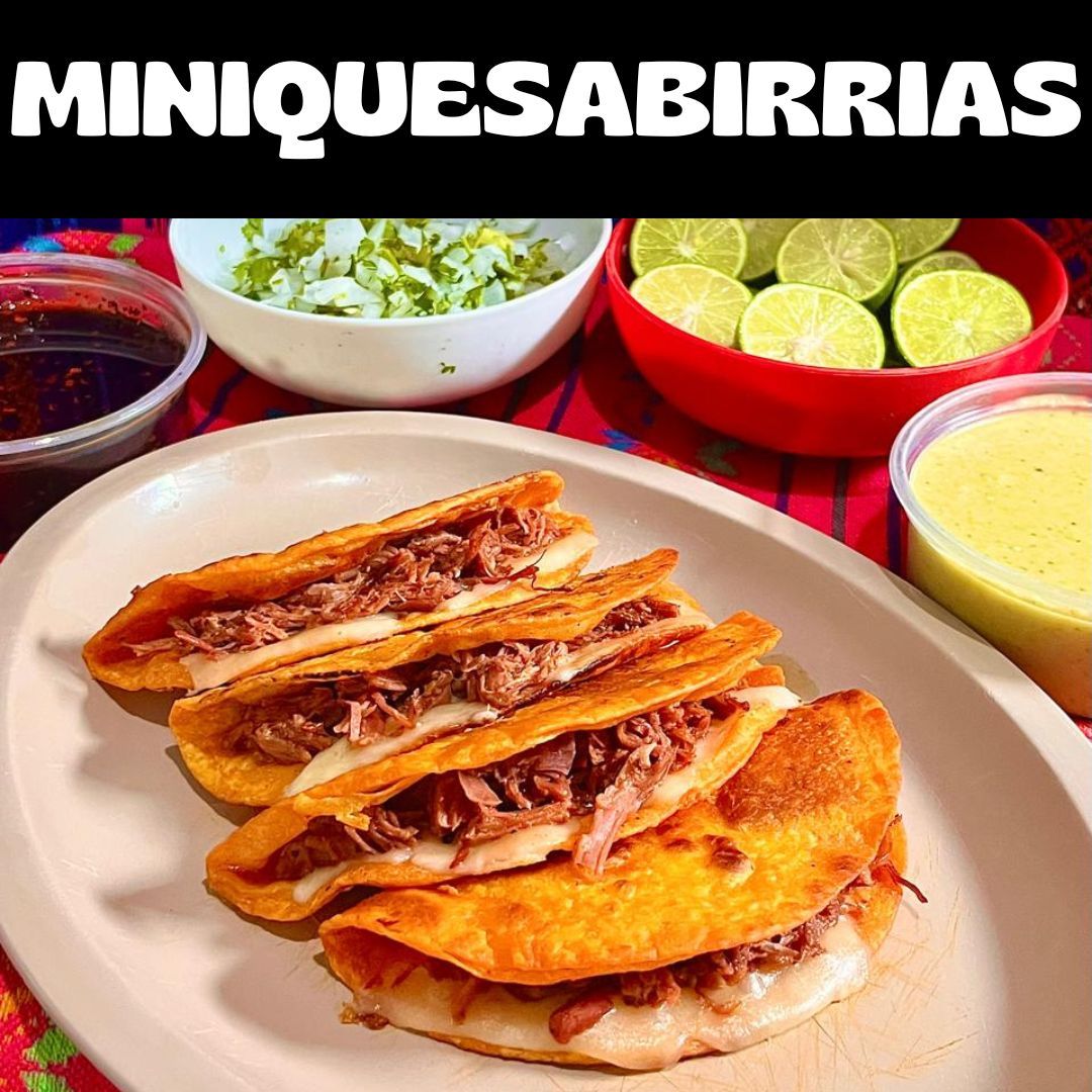 MINI-QUESABIRRIAS (4 PZAS)