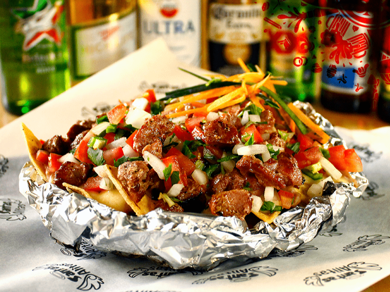Nachos mexicanos