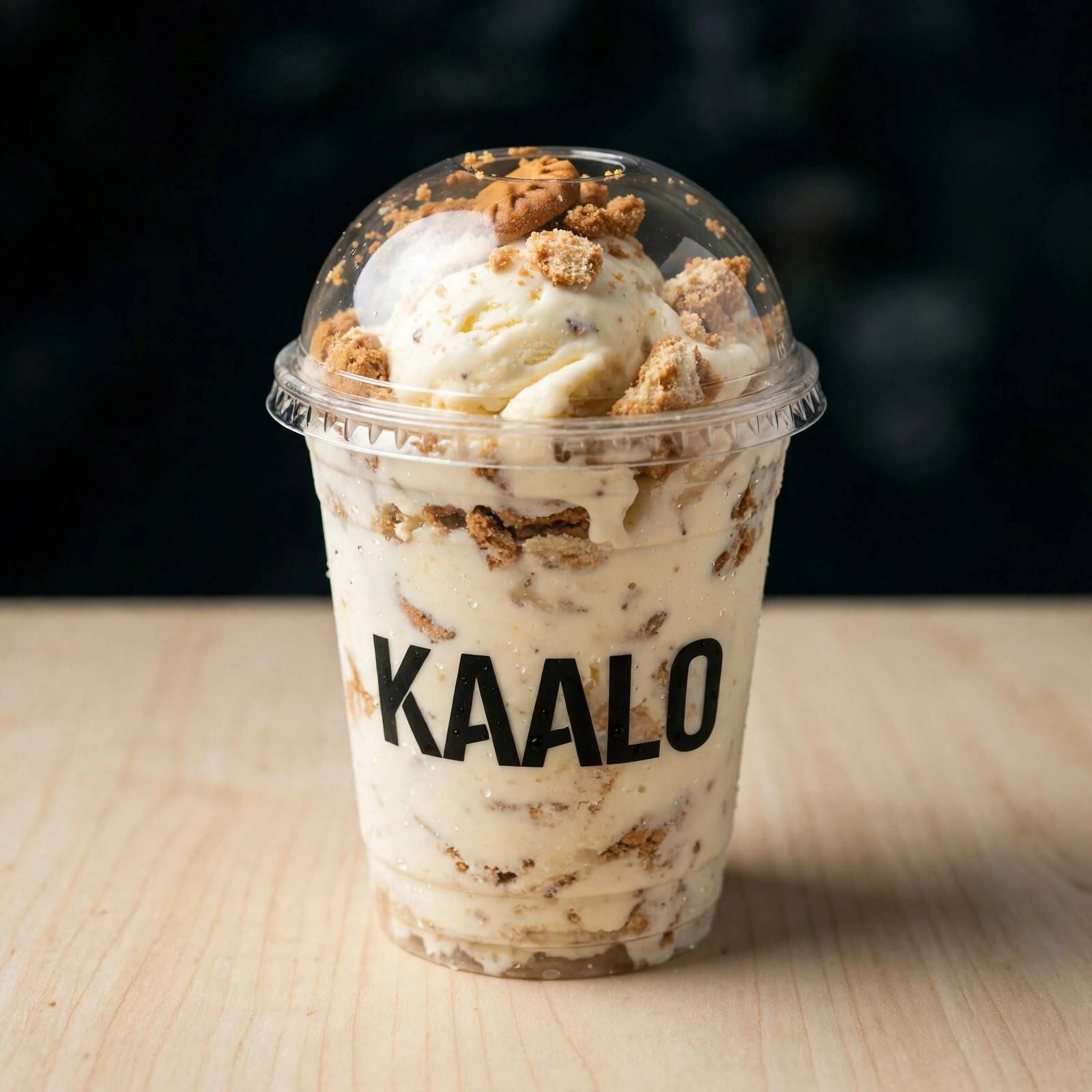 Helado Vainilla con Galleta