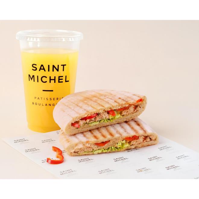 Planchado de Atún + Jugo