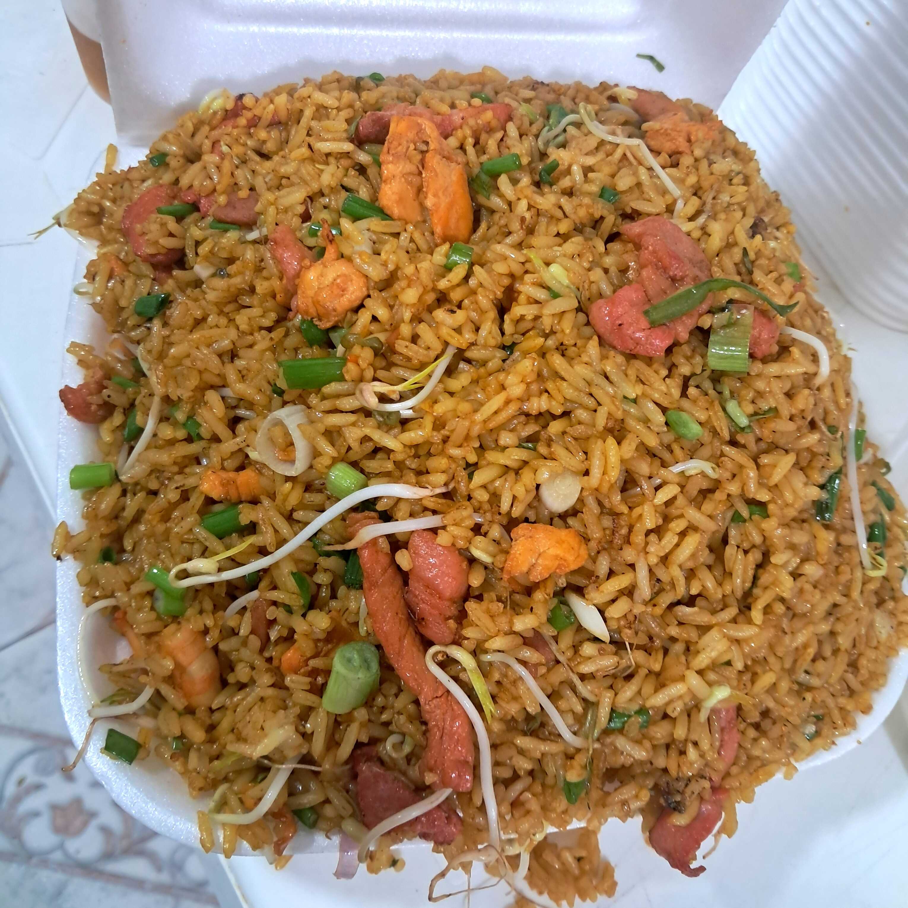 Arroz Pollo y Cerdo Mediano