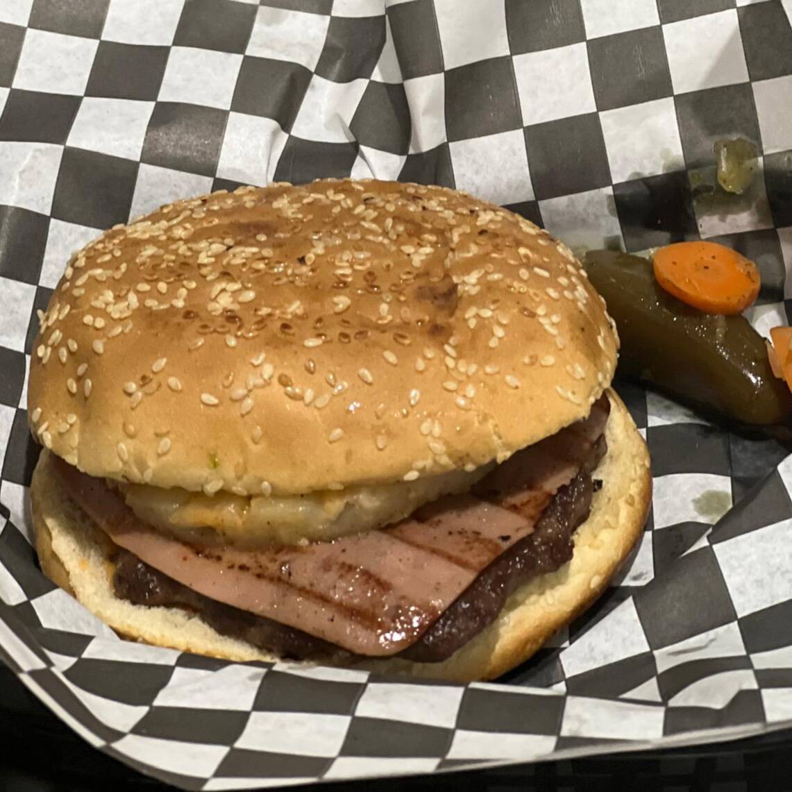 Hamburguesa Hawaiana