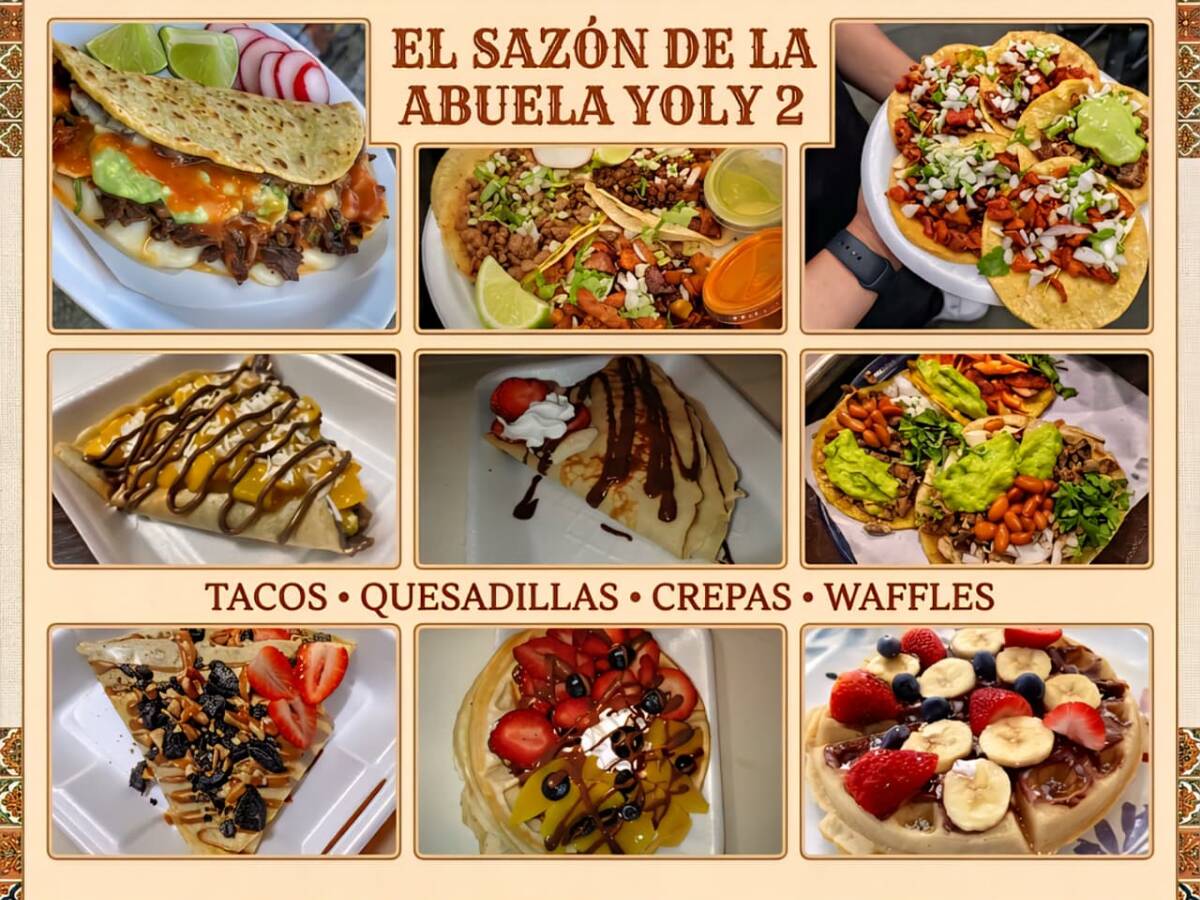 tacos crepas ,ambueguesas el sazon de la abuela