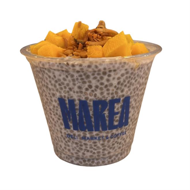 PUDIN DE CHIA MANGO COCO