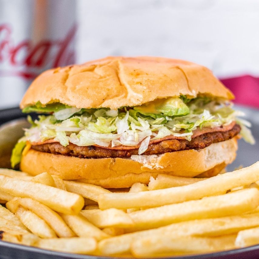 Hamburguesa con Papas