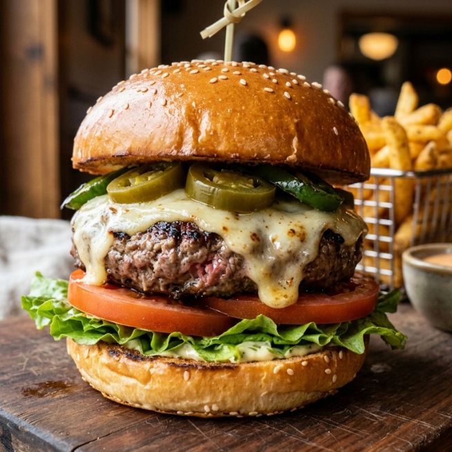 La Pura Carne ( Hamburguesa Clasica)