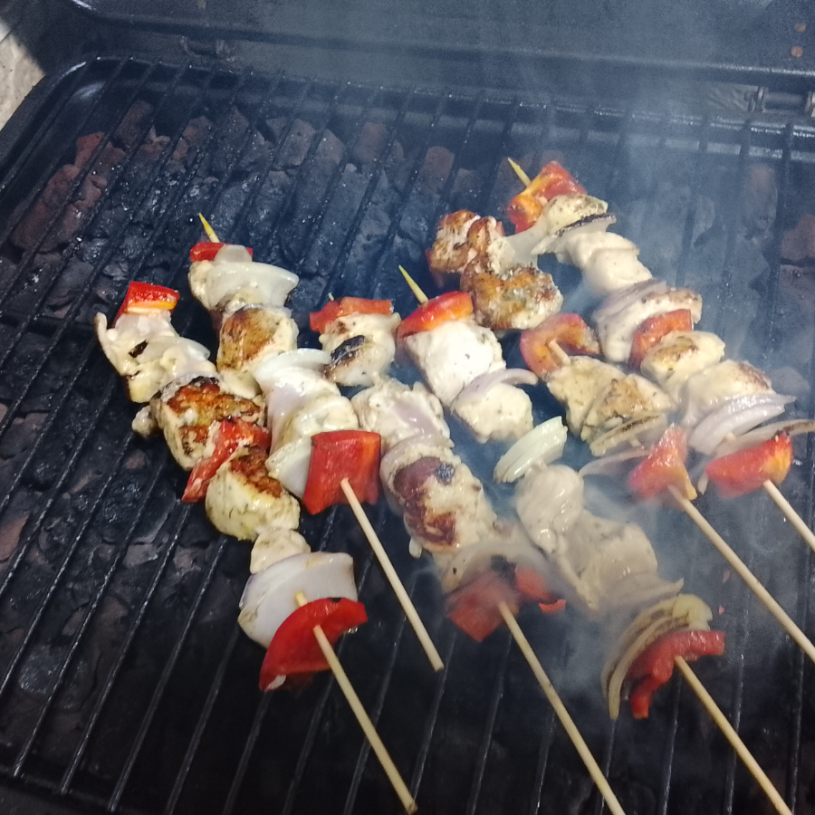 pinchos de pollo