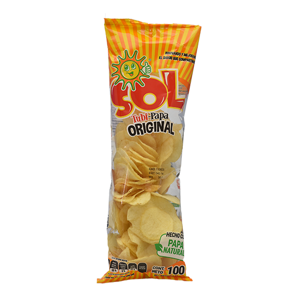 Botanas SOL Papa ORIGINAL Bolsa con 100g