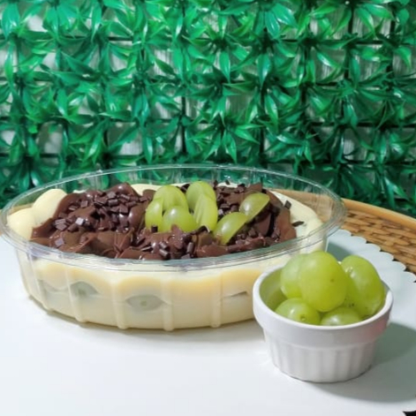 Nosso Bombom Aberto agora somente com uvas frescas