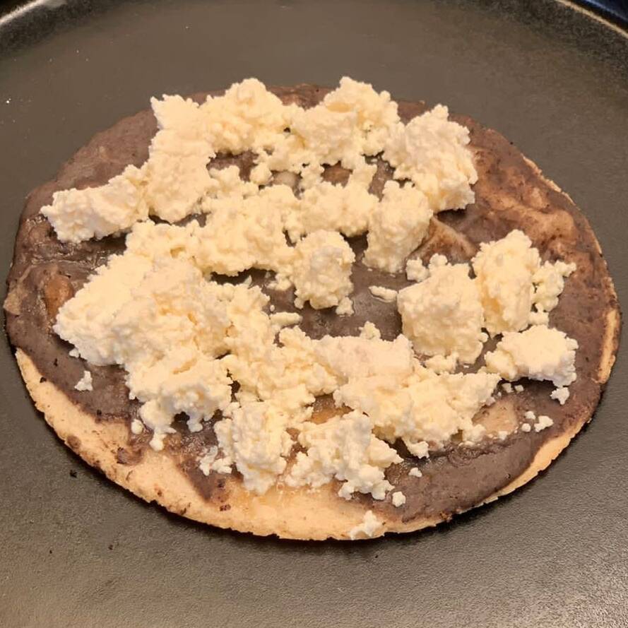 Memelita sin Salsa Queso
