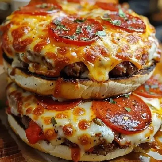 Pizza Burger Chorizo