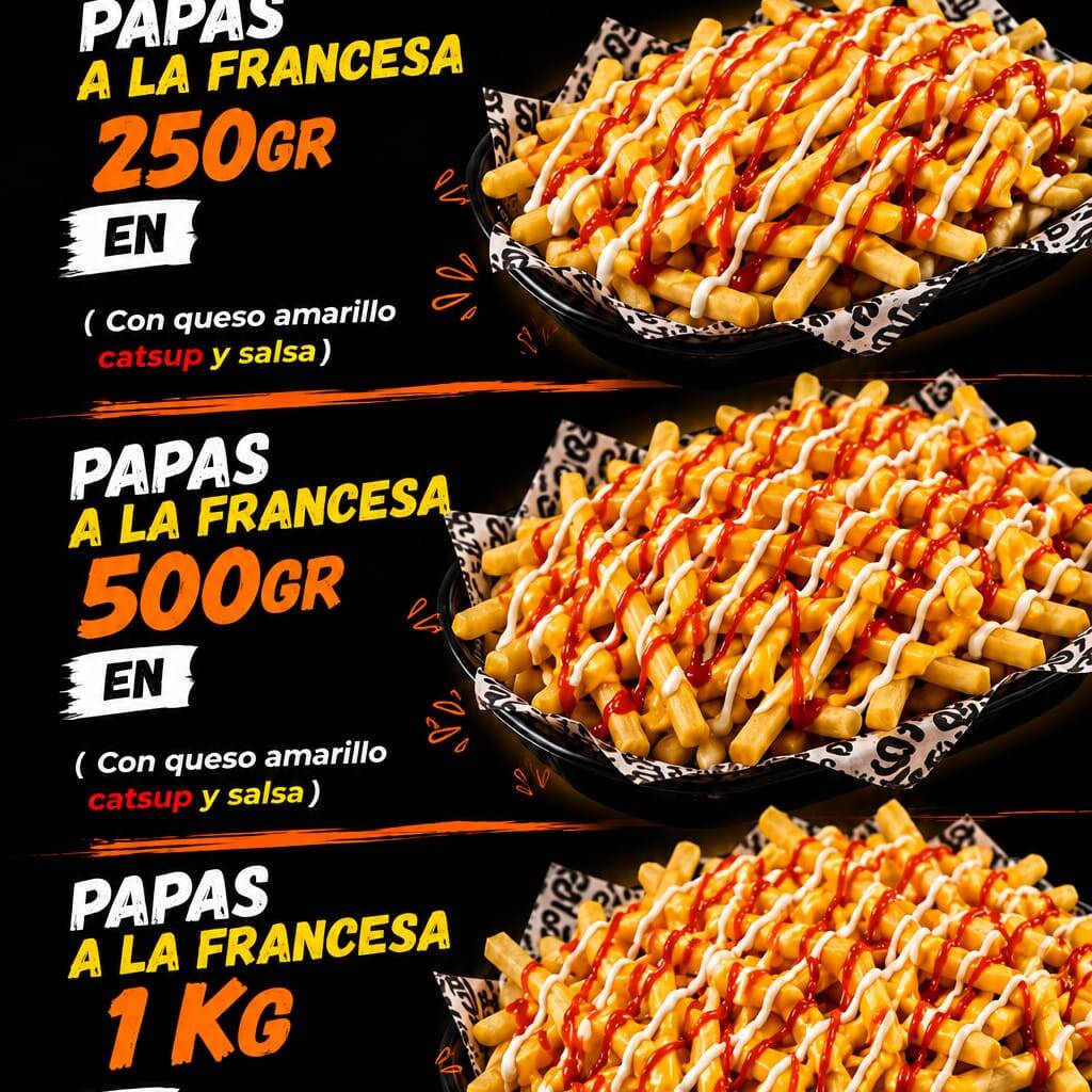 Papas a La Francesas 1KG