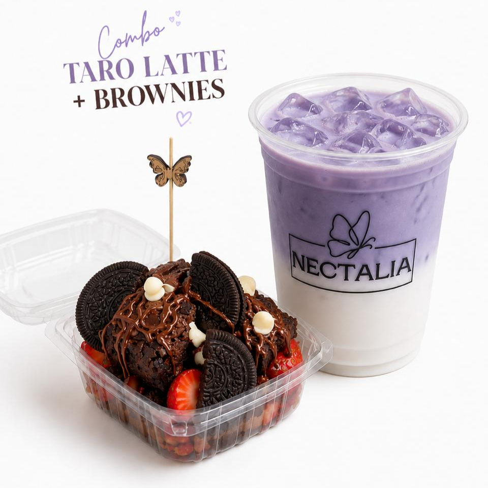 Combo Brownie + Taro
