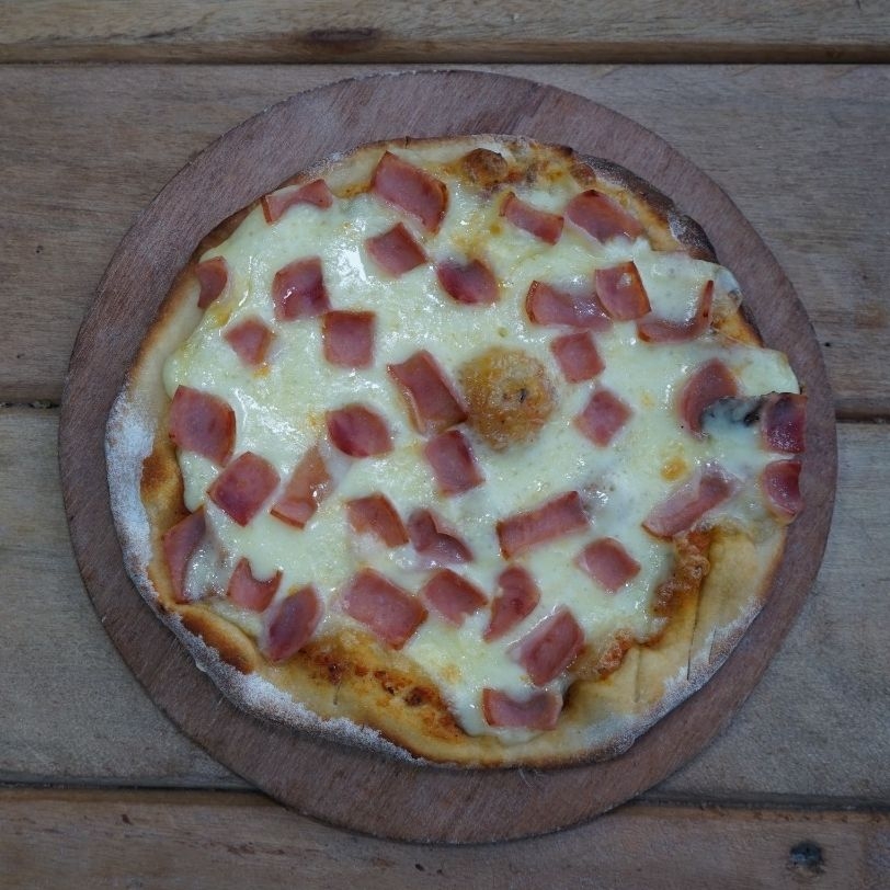 Pizza Jamon Cocido 8 Porciones