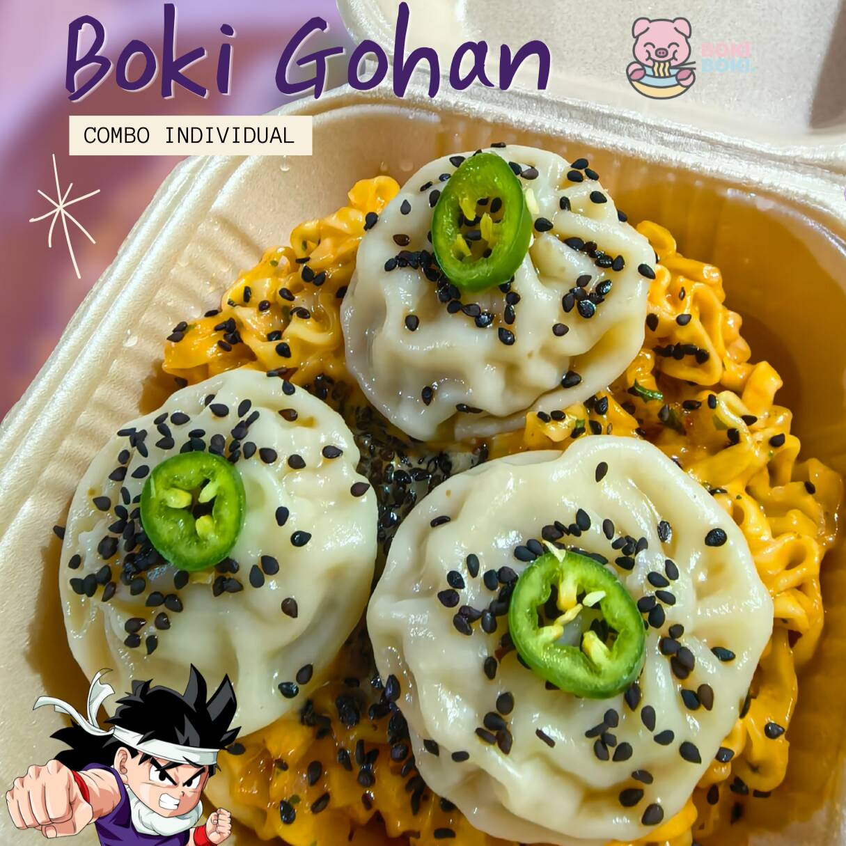 Boki gohan (combo individual)