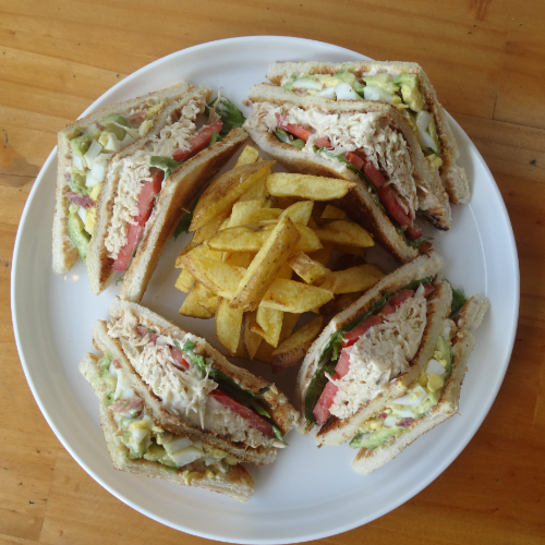 Club Sandwich 4 Piezas