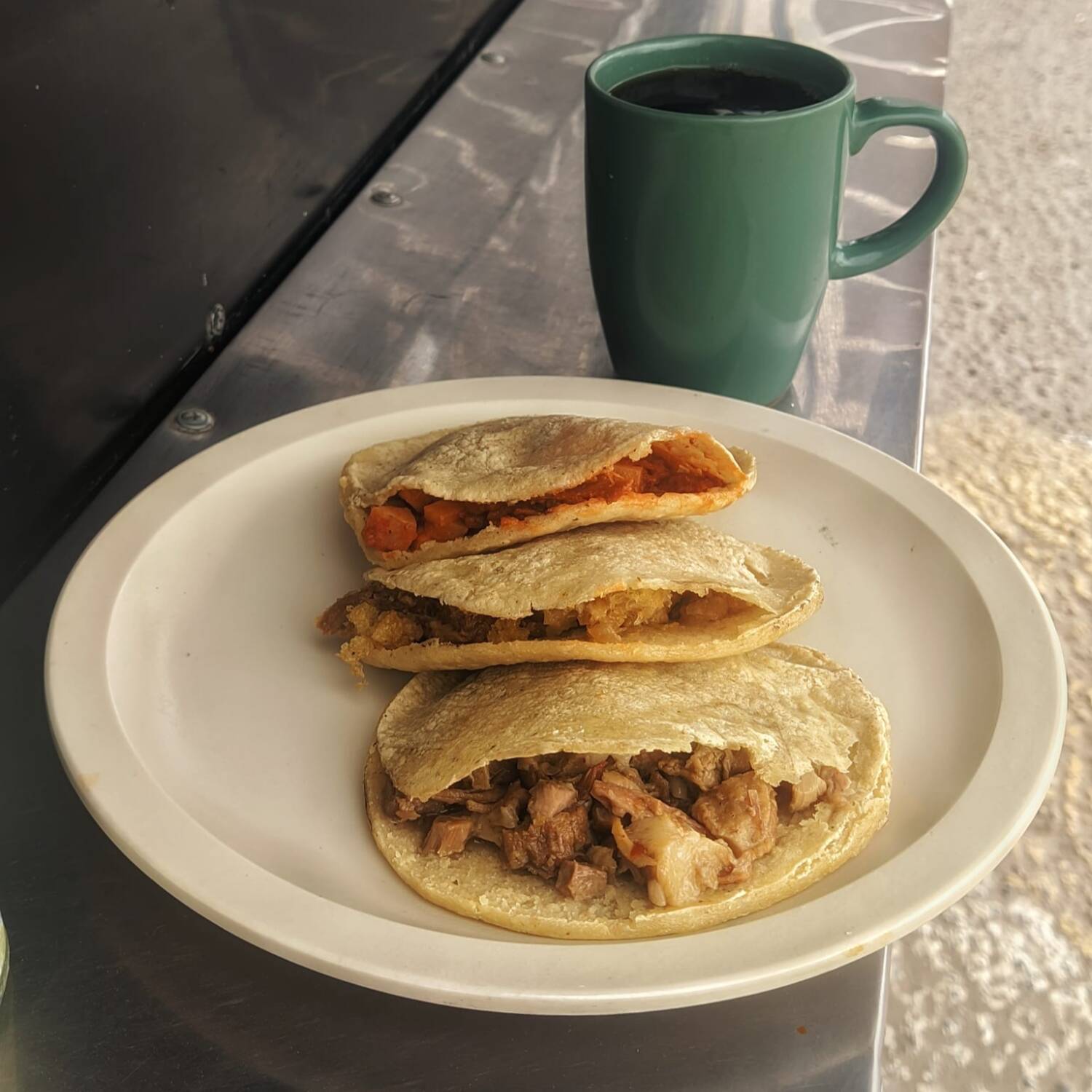 Papas con Chorizo Maíz