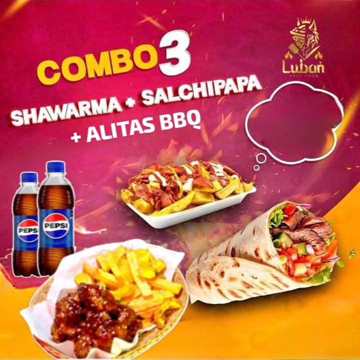 COMBO LUBAN 🌯🍟🥠