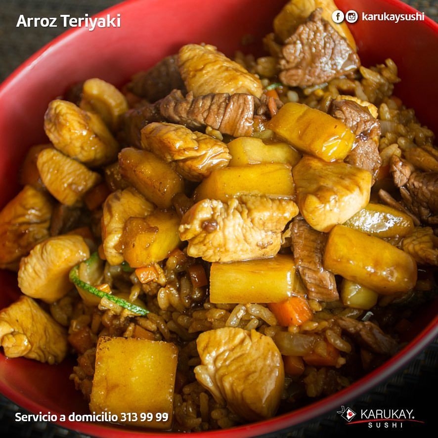 Arroz Teriyaki