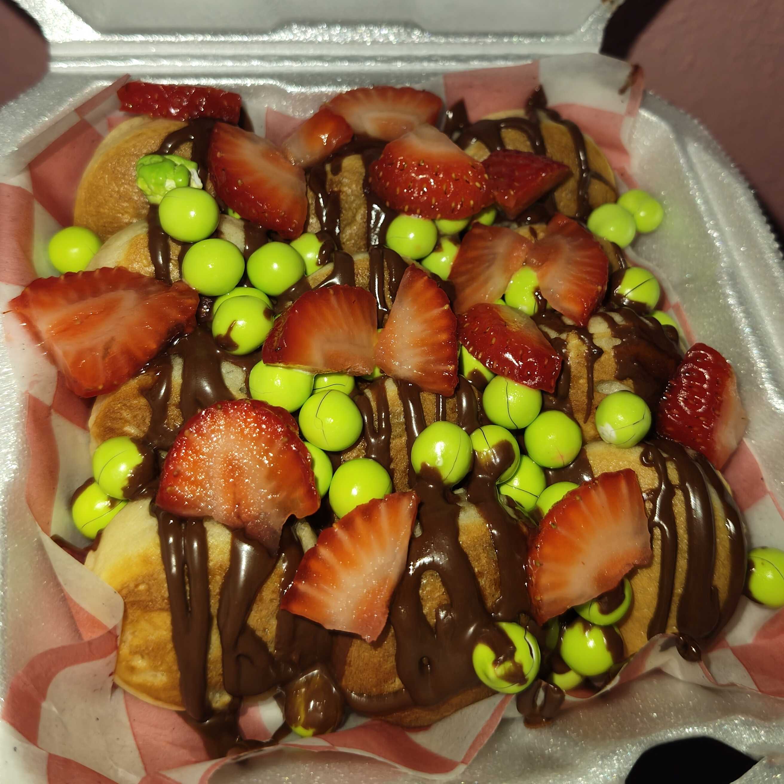 Mini hotcakes 10 piezas