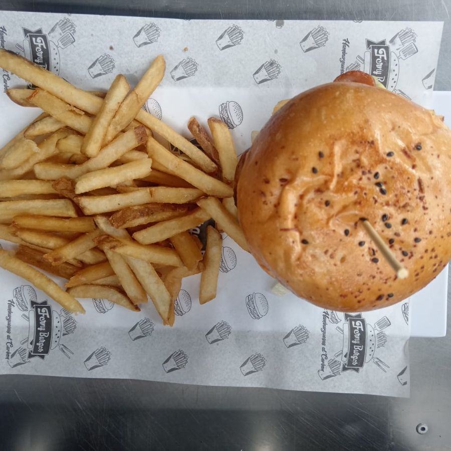 HAMBURGUESA DE ARRACHERA