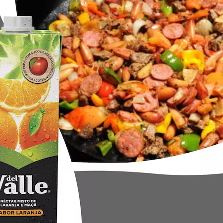 Fantástica combinação de sabores com tempero caseiro, acompanha arroz, feijão, molho à campanha, farofinha e batata frita + suco de laranja 1lt geladinho