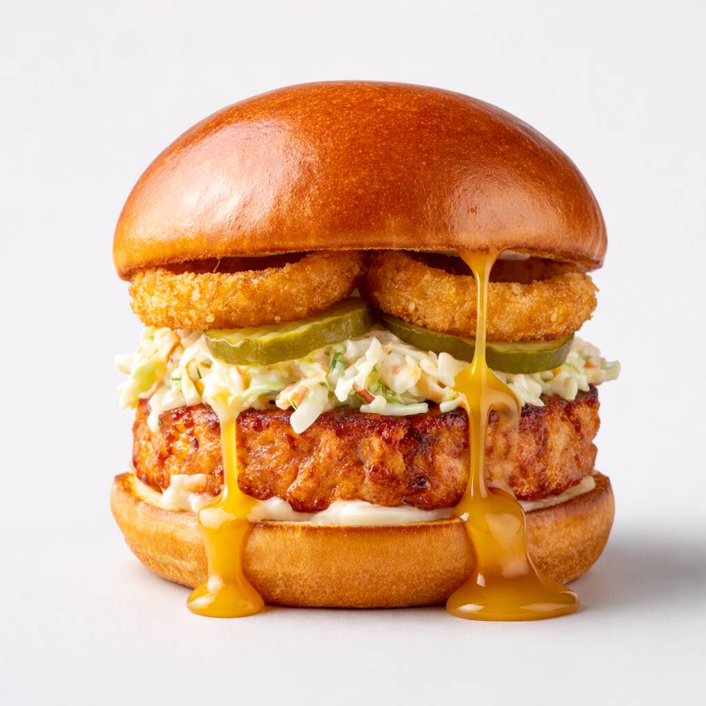 Smoky Pork BBQ Burger