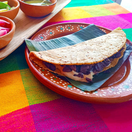 Quesadillas de cecina