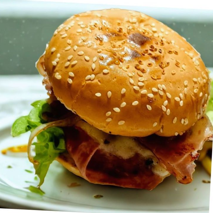 Hamburguesa con Chorizo argentino