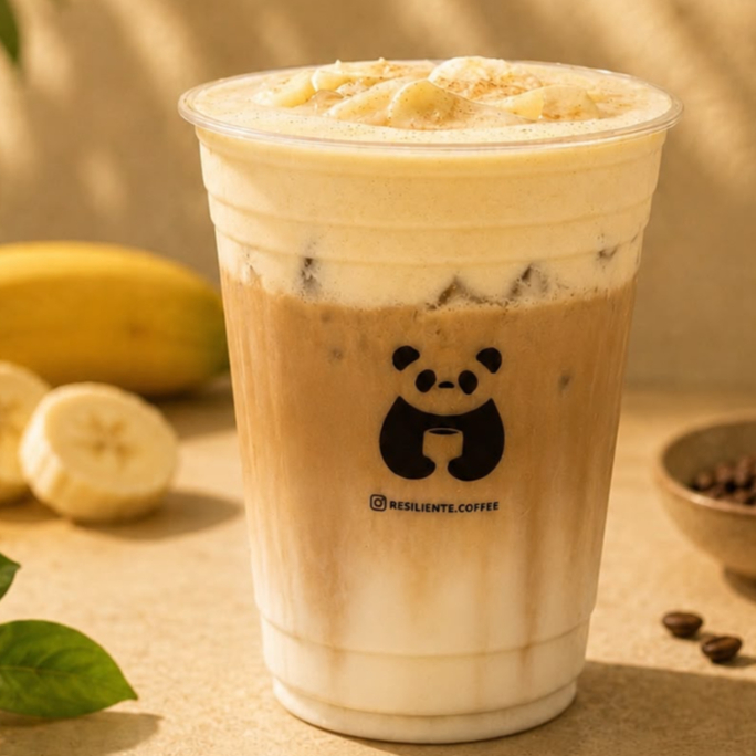 Banana foam latte | 16oz