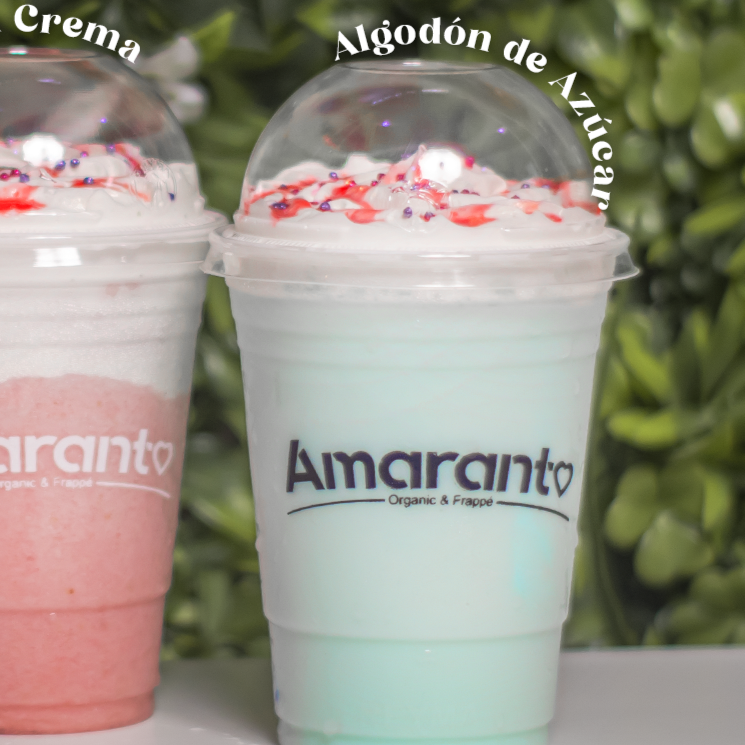 Frappé algodón de azúcar