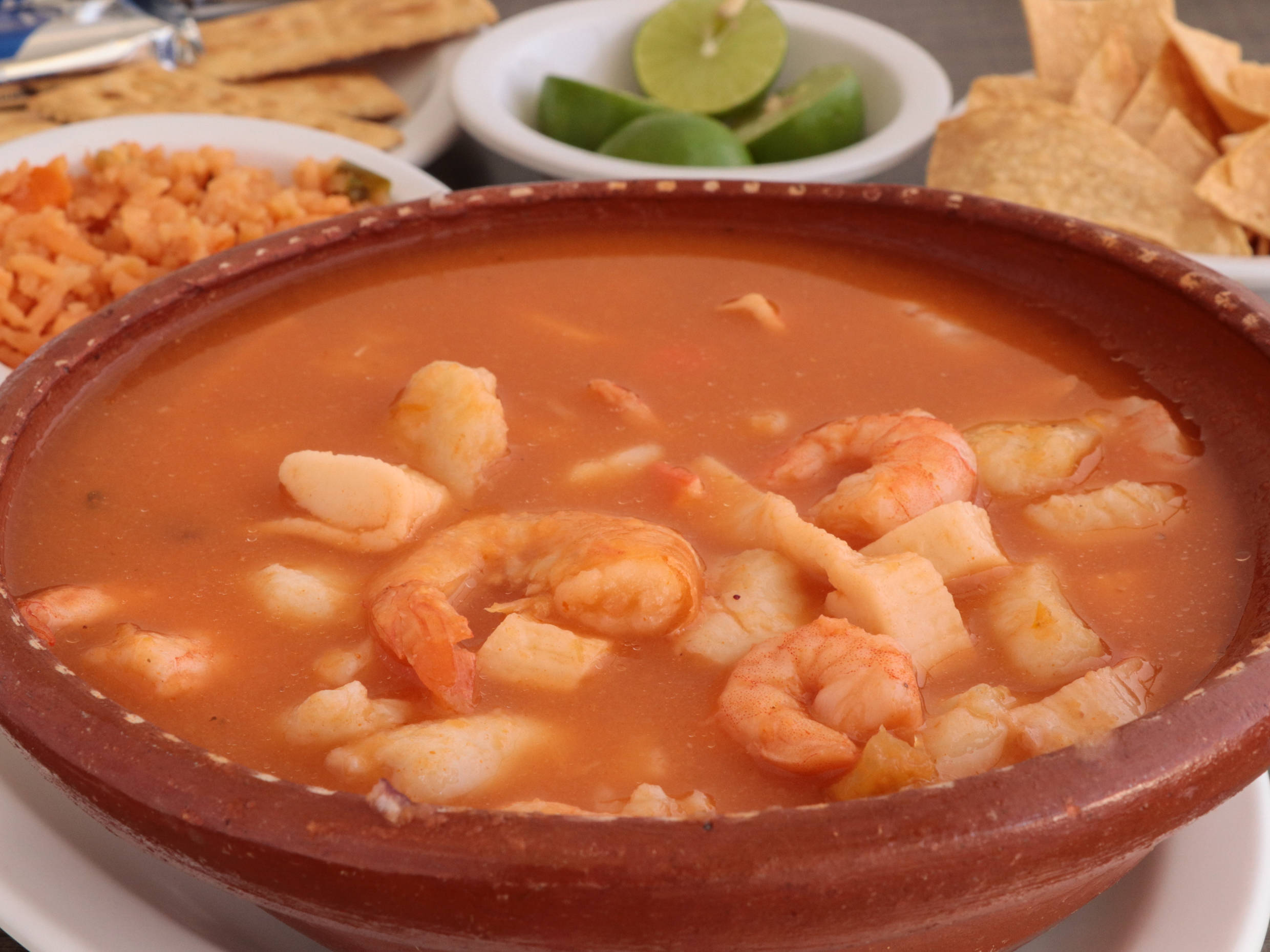 CALDO MIXTO CAMARÓN Y PESCADO 1 LITRO