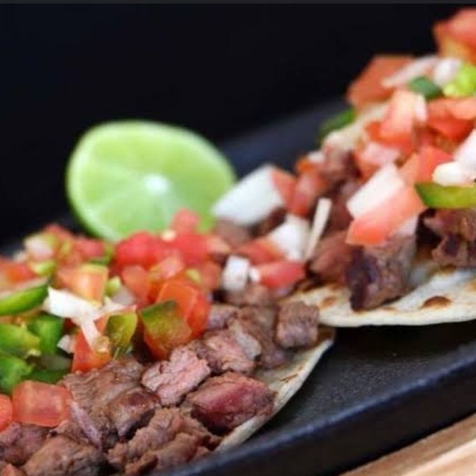 Orde de tacos carne asada (5 tacos) 140