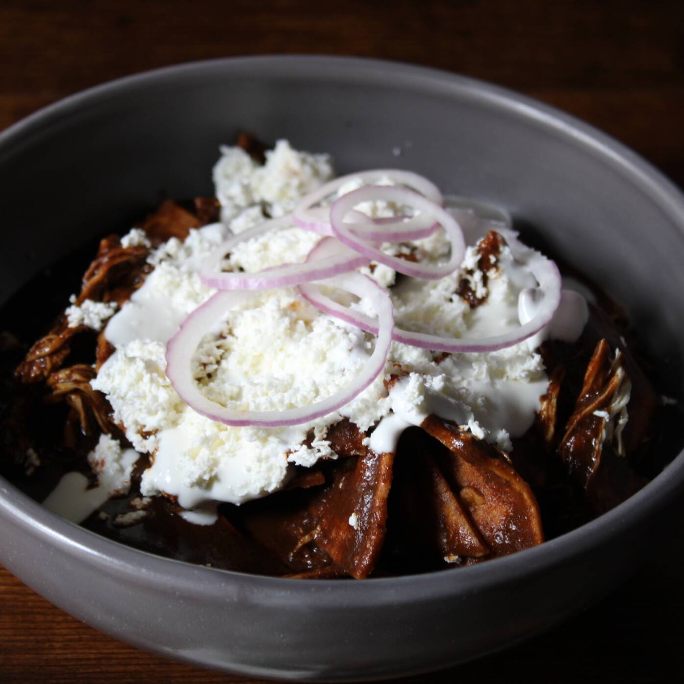 Chilaquiles de Mole