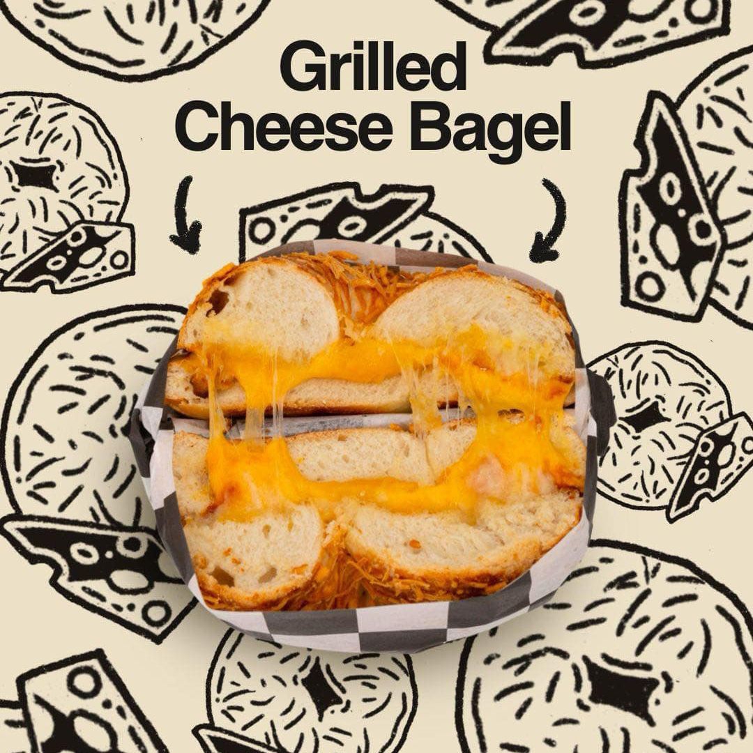 Grilled Cheese Bagel