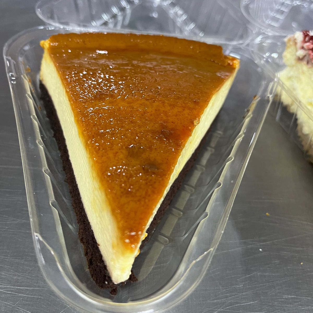 Chocoflan Rebanada