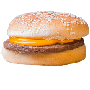 Pão, hamburguer, cheddar e barbecue!