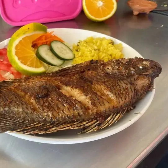 Mojarra al Ajo
