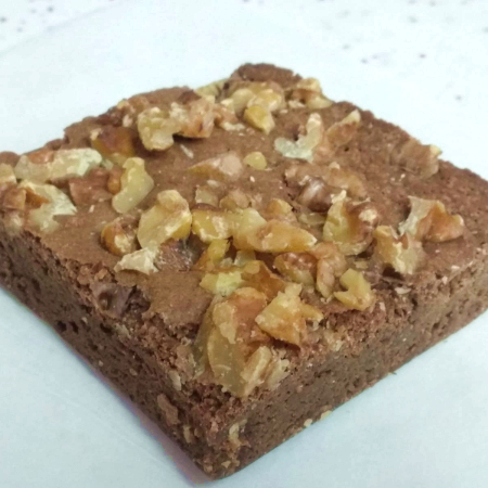 Brownie de Nuez