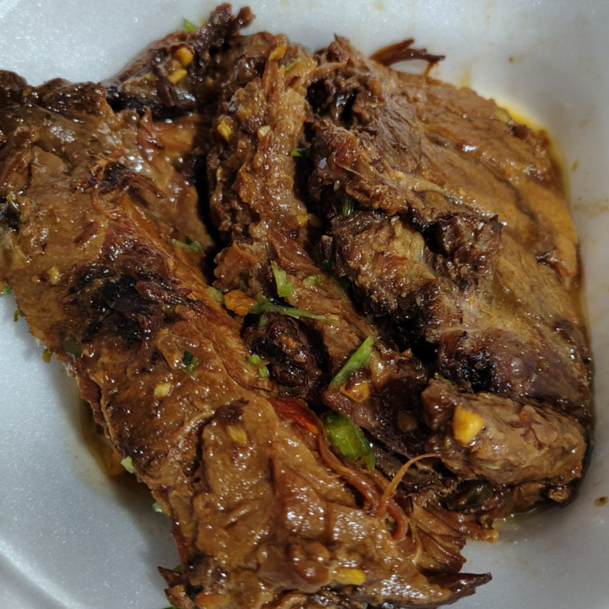 Carne Assada desfiada ou em pedaços 250g ( ATENÇÃO )