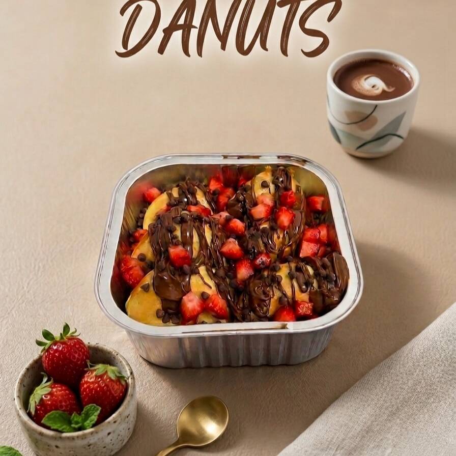 Mini Donitas Danuts Fresa y Platano
