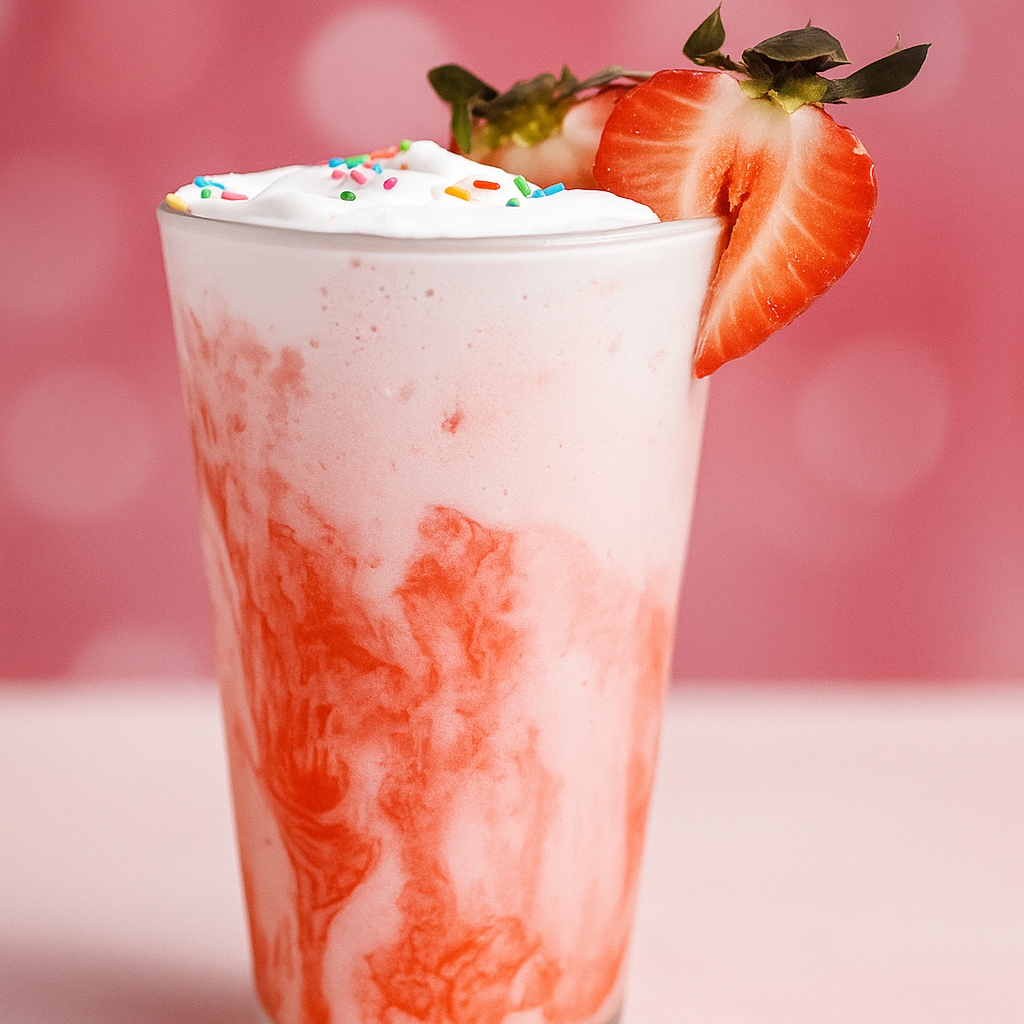 Malteada de Fresa