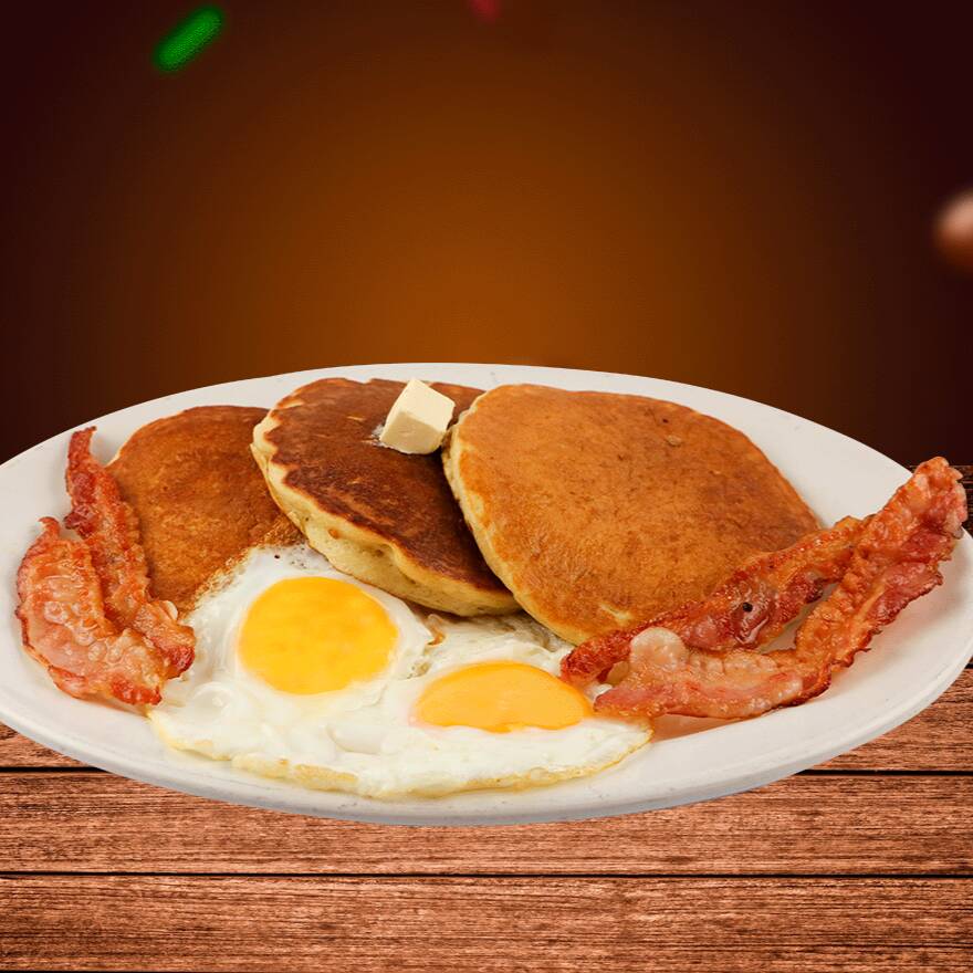 Hot Cakes Americanos (Huevos Estrellados) C