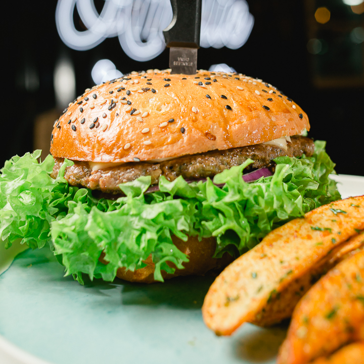 Hamburguesa de Res