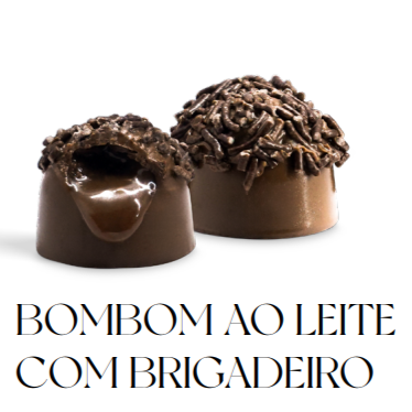 Bombom ao leite de brigadeiro 13g