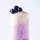 Bubble Tea de Leche de Zarzamora Cremosa