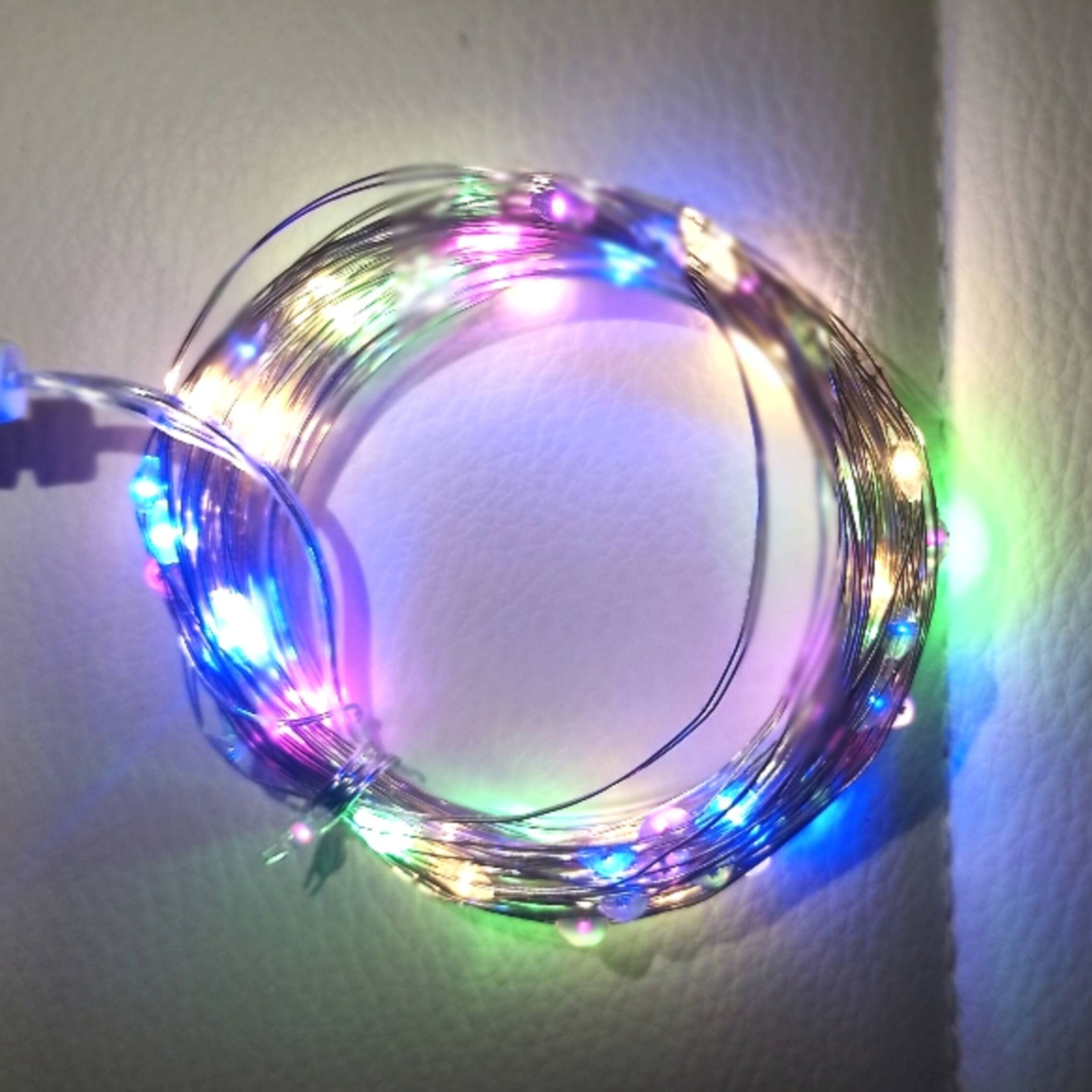 Tira Led de 10 Metros con Cable USB, Luces